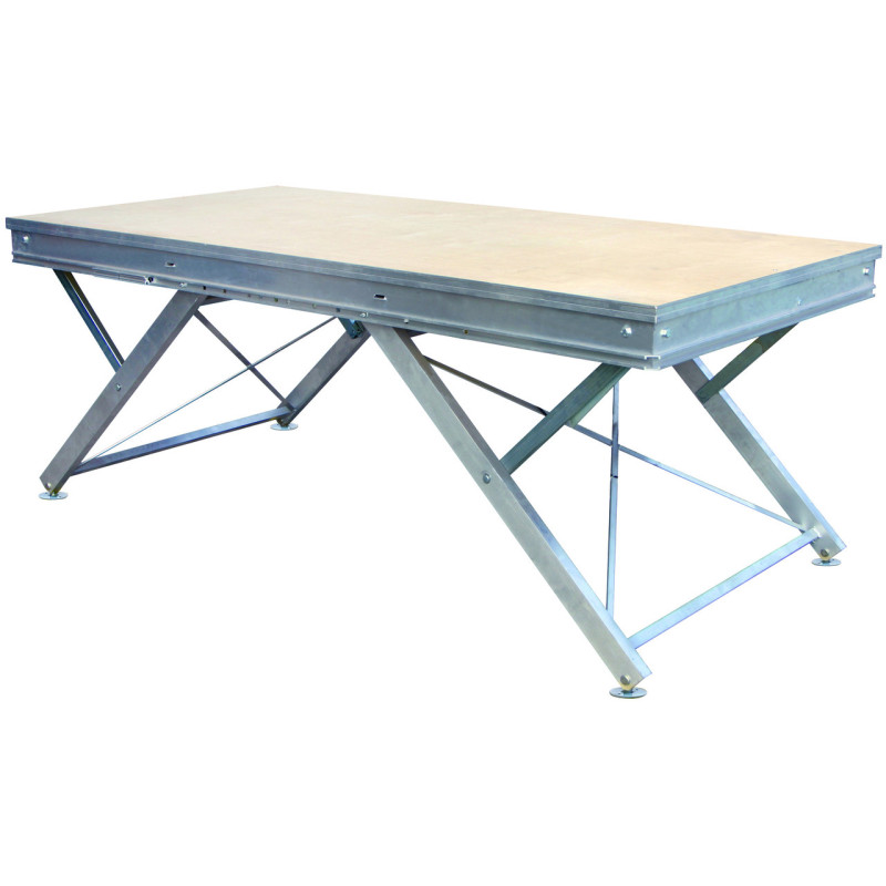 podium aluminium à hauteur variable Discount